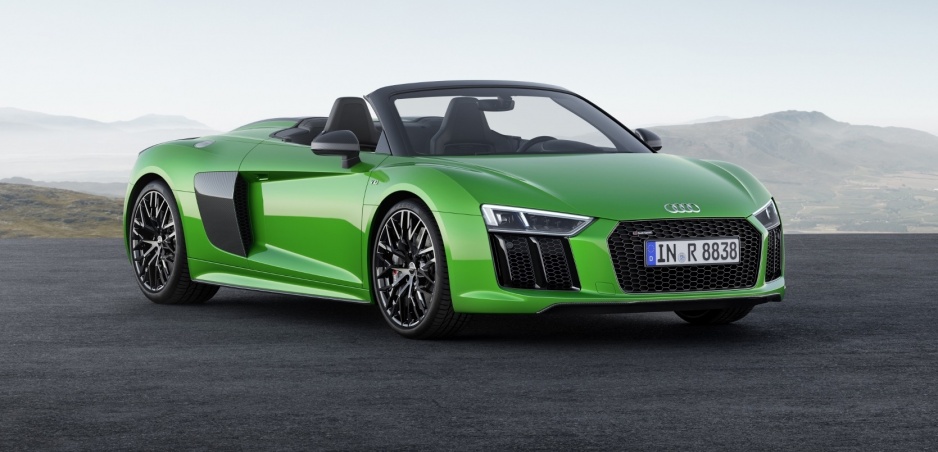 Audi R8 Spyder V10 plus je najr chlej s riov kabriolet 